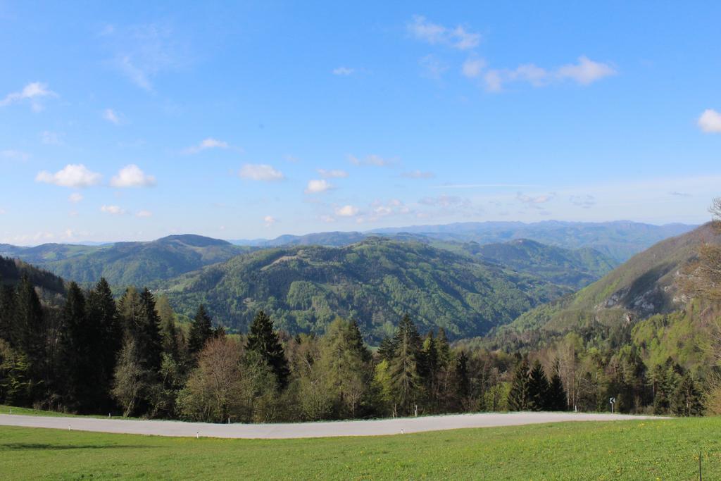 Ferienwohnung Domacija Za Robom Cerkno Exterior foto