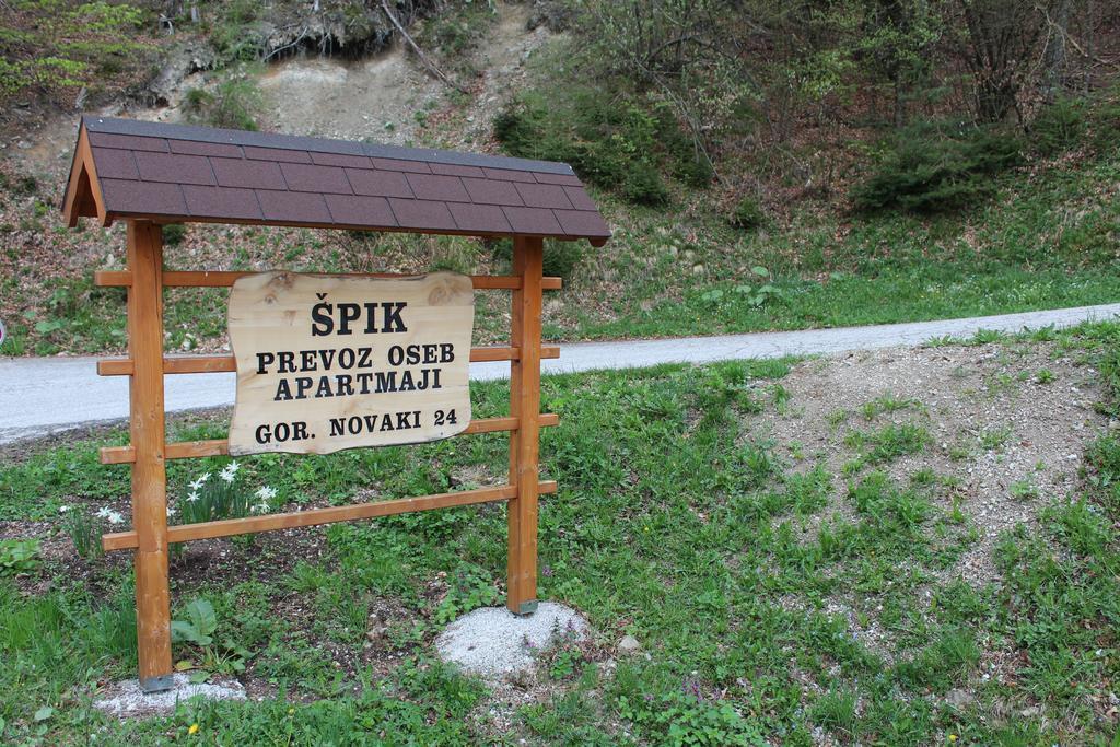 Ferienwohnung Domacija Za Robom Cerkno Exterior foto